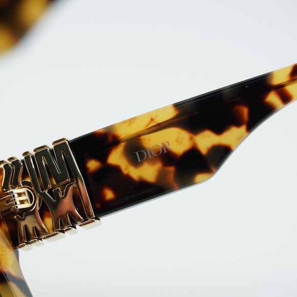 Dior MISSDIOR S2I 26D0 Sunglasses Havana Square Frame, Brown Lenses main image 12